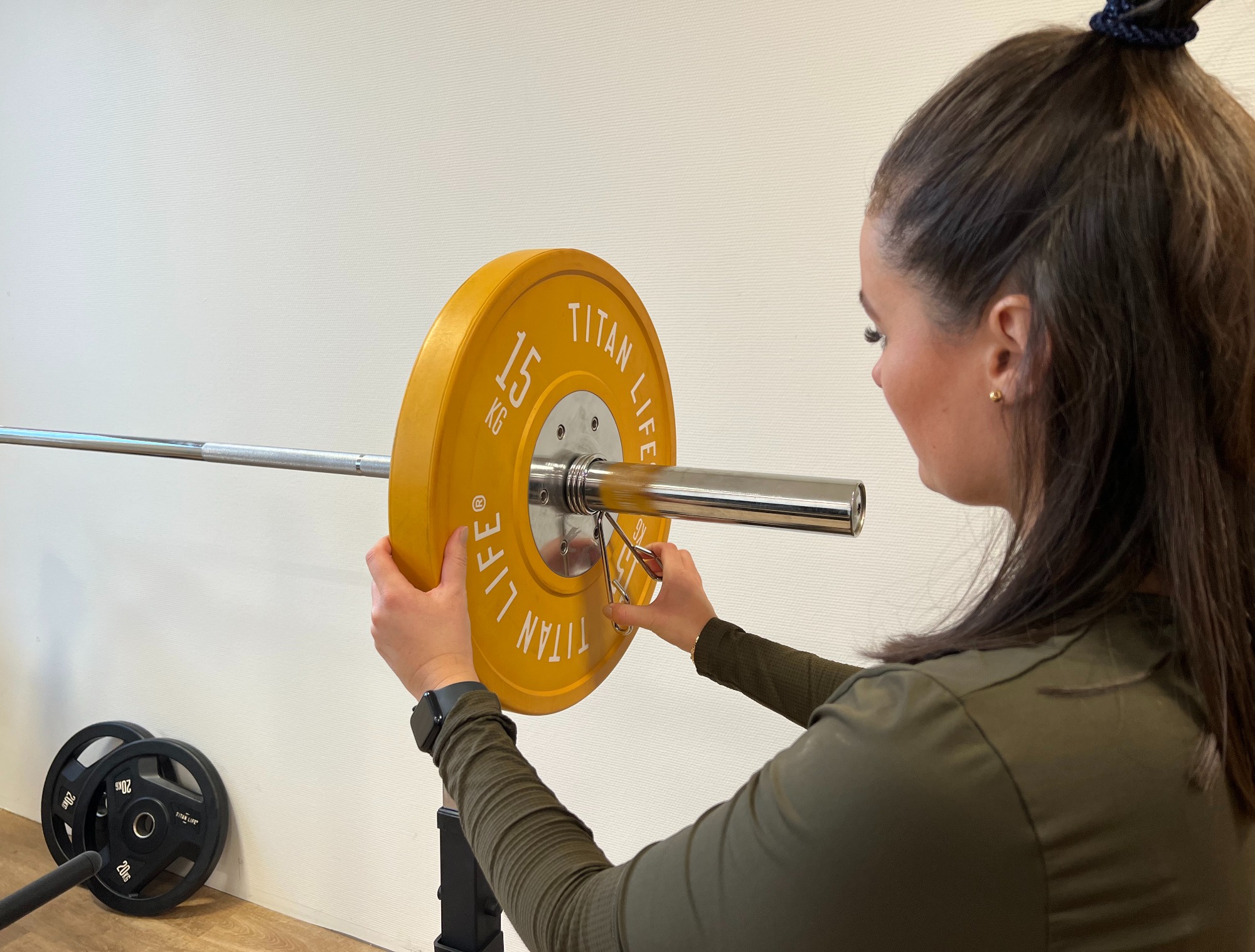 TITAN LIFE PRO Bumper Plates Elite 15 kg