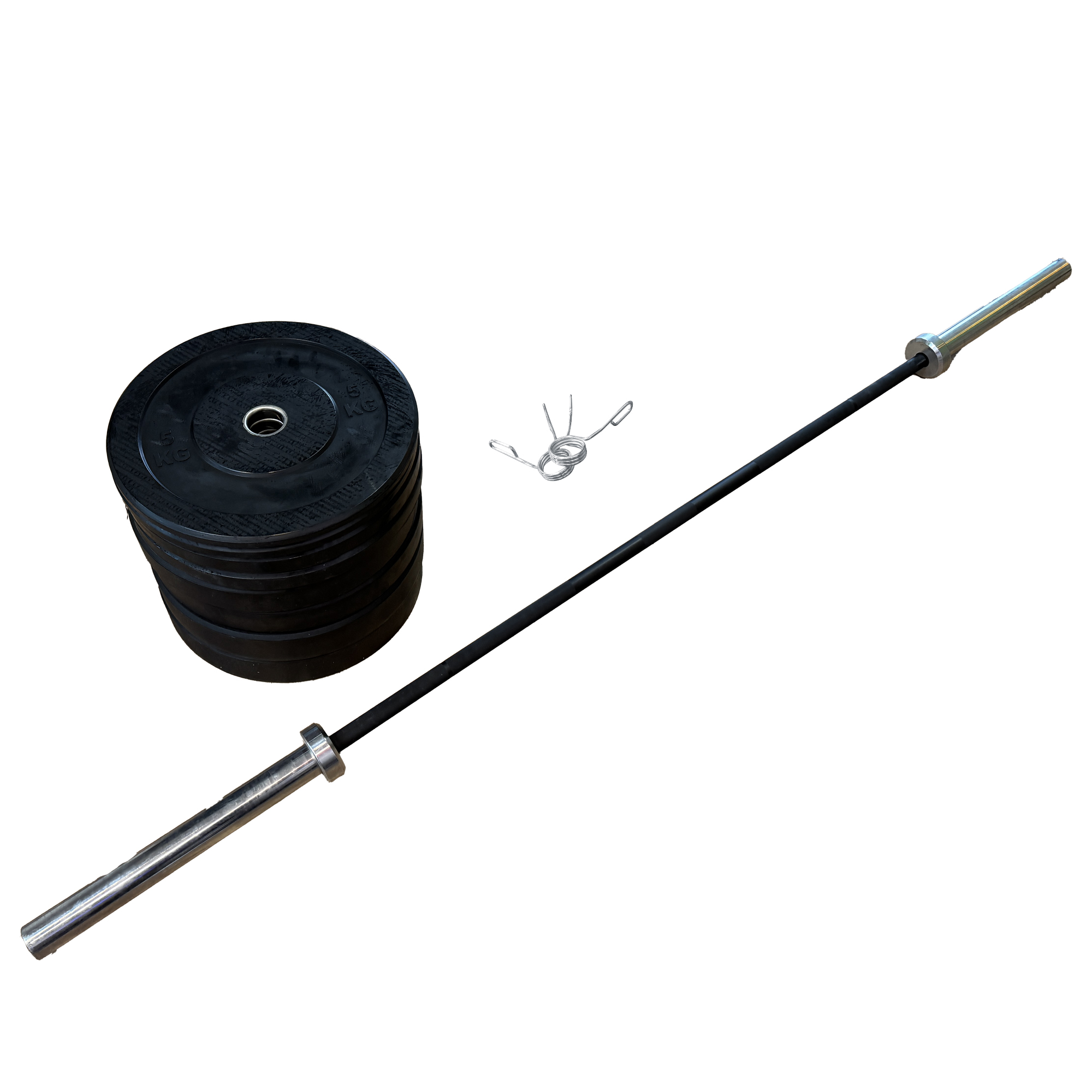 TITAN LIFE BUMPER PLATE SET 120KG