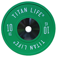 TITAN LIFE PRO Bumper Plates Elite 10 kg