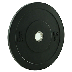 TITAN LIFE Bumper Plate 5 kg, Rubber