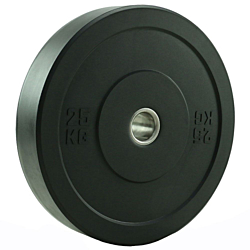 TITAN LIFE Bumper Plate 25 kg, Rubber