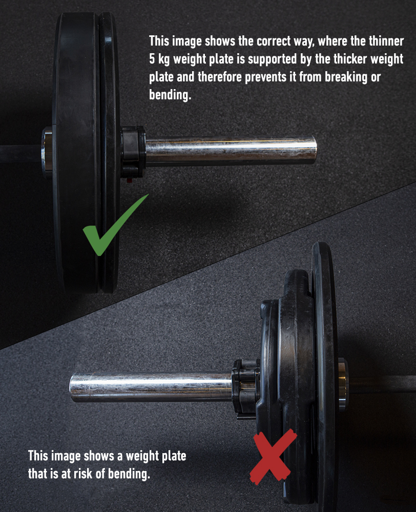TITAN LIFE PRO Bumper Plate Rubber 5 kg